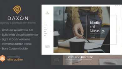 Photo of [Download-S2] Daxon v1.0.1 - Agency & Portfolio WordPress Theme