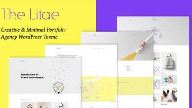 Photo of [Download-S2] The Litae v1.4.0 - Creative and Minimal Portfolio WordPress Theme