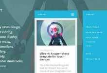 Photo of [Download-S2] Vibrant - A super-sharp template for touch devices