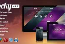 Photo of [Download-S2] Clocky - Themeforest Amaizing Under Construction Page