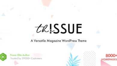 Photo of [Download-S2] The Issue v1.1.7.1 - Versatile Magazine WordPress Theme