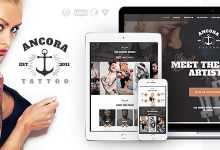 Photo of [Download-S2] Ancora v1.1 - Tattoo Salon and Ink Shop WordPress Theme
