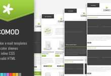 Photo of [Download-S2] COMOD - Themeforest 20 E-mail Templates