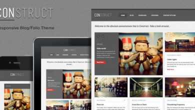 Photo of [Download-S2] Construct, a Responsive WordPress Blog/Folio Themeforest