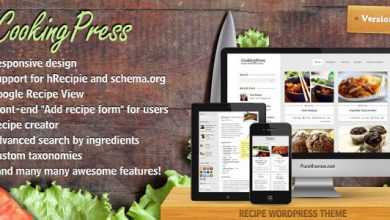 Photo of [Download-S2] CookingPress - Recipe & Food Themeforest WP theme