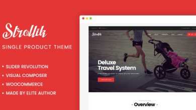 Photo of [Download-S2] Strollik v1.1.8 - Single Product WooCommerce Theme
