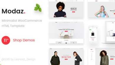 Photo of [Download-S2] Modaz - Minimalist eCommerce HTML Template