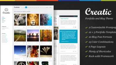 Photo of [Download-S2] Creatic - Themeforest Portfolio WordPress Theme