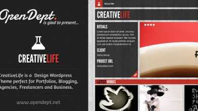 Photo of [Download-S2] CreativeLife - WordPress Theme For Creatives