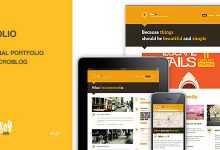 Photo of [Download-S2] Creolio - Personal portfolio and microblog Themeforest HTML