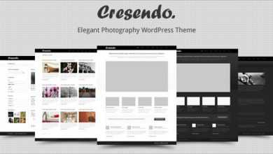 Photo of [Download-S2] Themeforest Cresendo - Elegant Photography WordPress Theme