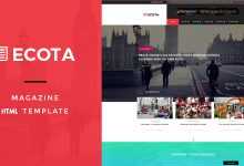 Photo of [Download-S2] Ecota - Responsive Magazine & News HTML Template