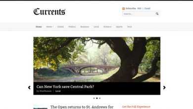Photo of [Download-S2] Currents - WooThemes Premium Wordpress Template
