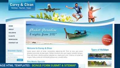 Photo of [Download-S2] Curvy and Clean - Themeforest HTML Template