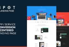 Photo of [Download-S2] SPOT - App / Service Landing Page