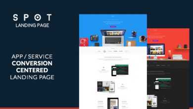 Photo of [Download-S2] SPOT - App / Service Landing Page