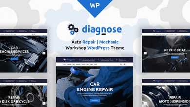 Photo of [Download-S2] Diagnose v1.1 - Auto Repair, Mechanic, Workshop Theme