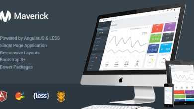 Photo of [Download-S2] Maverick - Responsive Admin with AngularJS