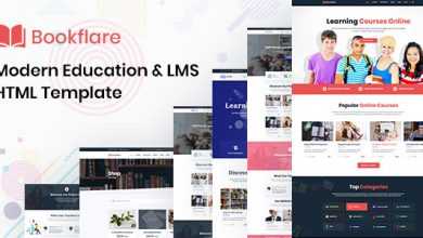Photo of [Download-S2] Bookflare - A Modern Education & LMS HTML Template