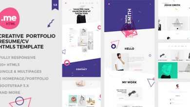 Photo of [Download-S2] Me v1.3 - Creative Portfolio and Resume / CV HTML5 Template