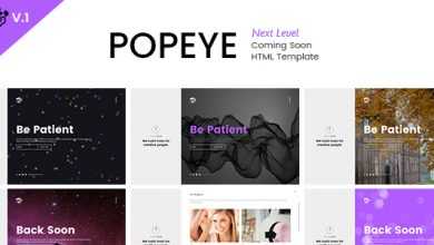 Photo of [Download-S2] Popeye - Next Level Responsive HTML5 Coming Soon Template