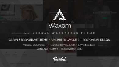 Photo of [Download-S2] Waxom v1.0.4 - Clean & Universal WordPress Theme