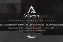 Photo of [Download-S2] Waxom v2.8 - Clean & Universal WordPress Theme