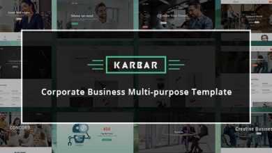 Photo of [Download-S2] Karbar - Multipurpose Bootstrap 4 Template