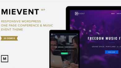 Photo of [Download-S2] MiEvent - Responsive Event & Music WordPress Theme