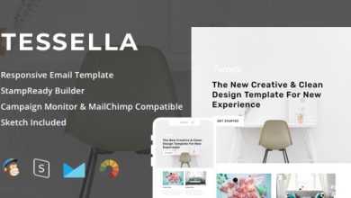 Photo of [Download-S2] Tessella - Responsive Email + StampReady Builder
