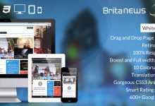 Photo of [Download-S2] BritaNews - Themeforest Gorgeous Animated News/Magazine Theme