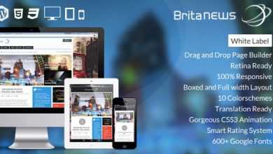 Photo of [Download-S2] BritaNews - Themeforest Gorgeous Animated News/Magazine Theme