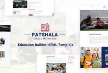 Photo of [Download-S2] Patshala v1.0 - Education HTML Template with Page Builder