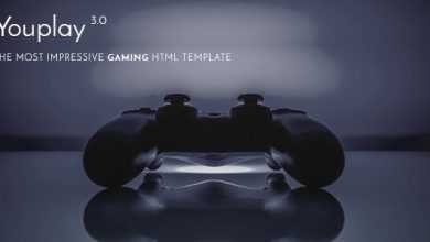Photo of [Download-S2] Youplay v3.0 - Game Template Based on Bootstrap