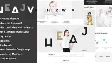 Photo of [Download-S2] Heajy v1.3.2 - Handmade Fashion WordPress Theme