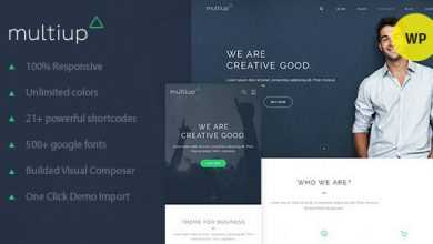 Photo of [Download-S2] MultiUp - Multi Purpose WordPress Theme