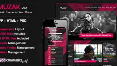 Photo of [Download-S2] Muzak v3.3.2 - Music Premium WordPress theme