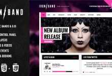 Photo of [Download-S2] IronBand - Themeforest Responsive Music & DJ Wordpress Theme