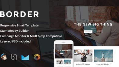 Photo of [Download-S2] Border - Responsive Email + StampReady Builder