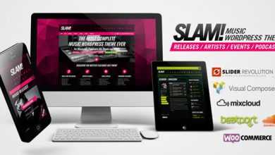 Photo of [Download-S2] SLAM v3.1.7 - Music Band, Musician and Dj Wordpress Theme