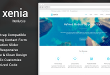 Photo of [Download-S2] Xenia - Refined HTML 5 / CSS 3 Corporate Template - Updated