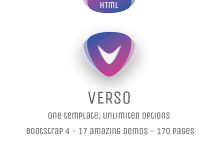Photo of [Download-S2] Verso - Unique Responsive Multipurpose Bootstrap 4 HTML Template
