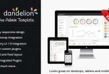 Photo of [Download-S2] Dandelion Admin - Responsive Themeforest Admin Template