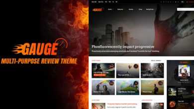 Photo of [Download-S2] Gauge v3.1 - Multi-Purpose Review Theme
