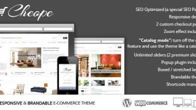 Photo of [Download-S2] Cheope Shop v2.4.3 - Flexible e-Commerce Theme