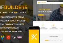 Photo of [Download-S2] The Builders v1.0 - Construction WordPress Theme
