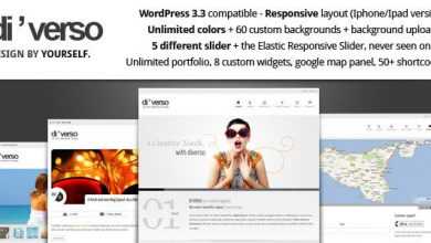 Photo of [Download-S2] Di'verso - A Flexible Themeforest WordPress Theme
