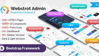 Photo of [Download-S2] Webstrot Admin Panel Responsive Bootstrap Dashboard Template