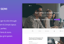 Photo of [Download-S2] Semi v1.0 - Service Landing Page HTML Template