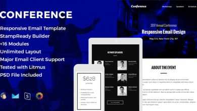 Photo of [Download-S2] Conference - Responsive Email Template